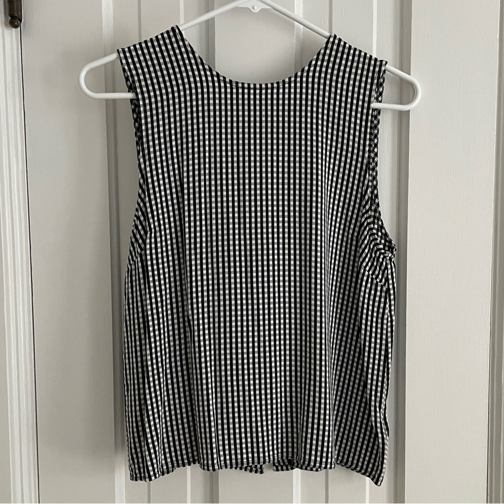 Black & White Tank Top